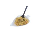 Ecobioshopping - Assiette en feuille de cellulose - 100 pièces - 15354