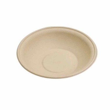 Ecobioshopping - Étui rond Nature 600 ml en cellulose - 125 pièces - 14970