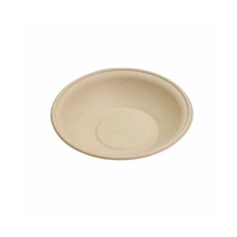 Ecobioshopping - Étui rond Nature 600 ml en cellulose - 125 pièces - 14970