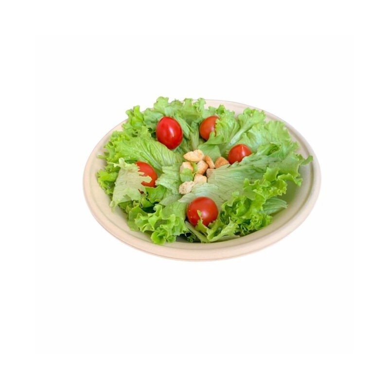 Ecobioshopping - Étui rond Nature 600 ml en cellulose - 125 pièces - 14970