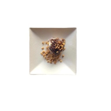 Ecobioshopping - Assiette Komodo 9x9 cm en cellulose - 50 pièces - N465