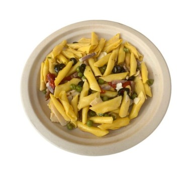 Ecobioshopping - Assiette plate Nature 23 cm en cellulose - 50 pièces - N152