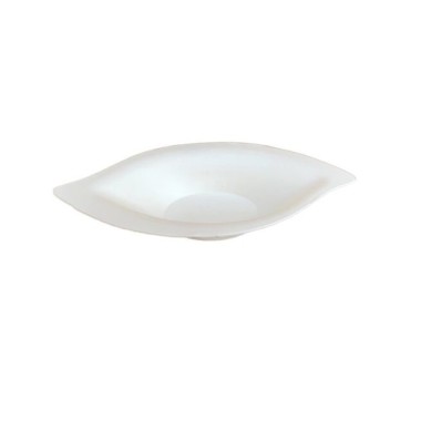 Ecobioshopping - Petite assiette Finger Food Swing 13x6 cm en cellulose - 100 pièces - 10763