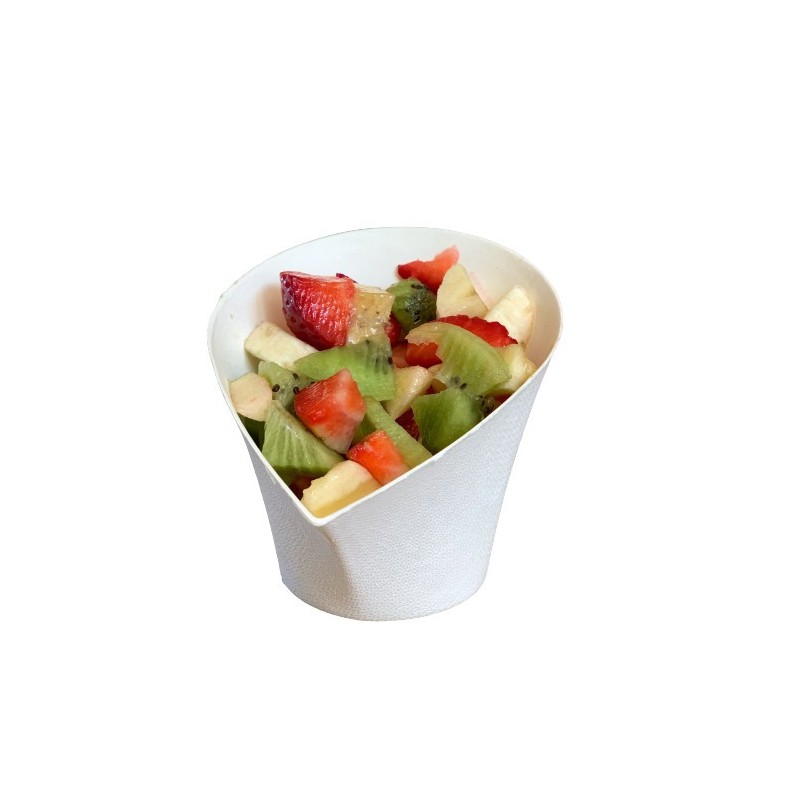 Ecobioshopping - Coupelle Finger Food Jenny 12x9 cm en cellulose - 50 pièces - 10762