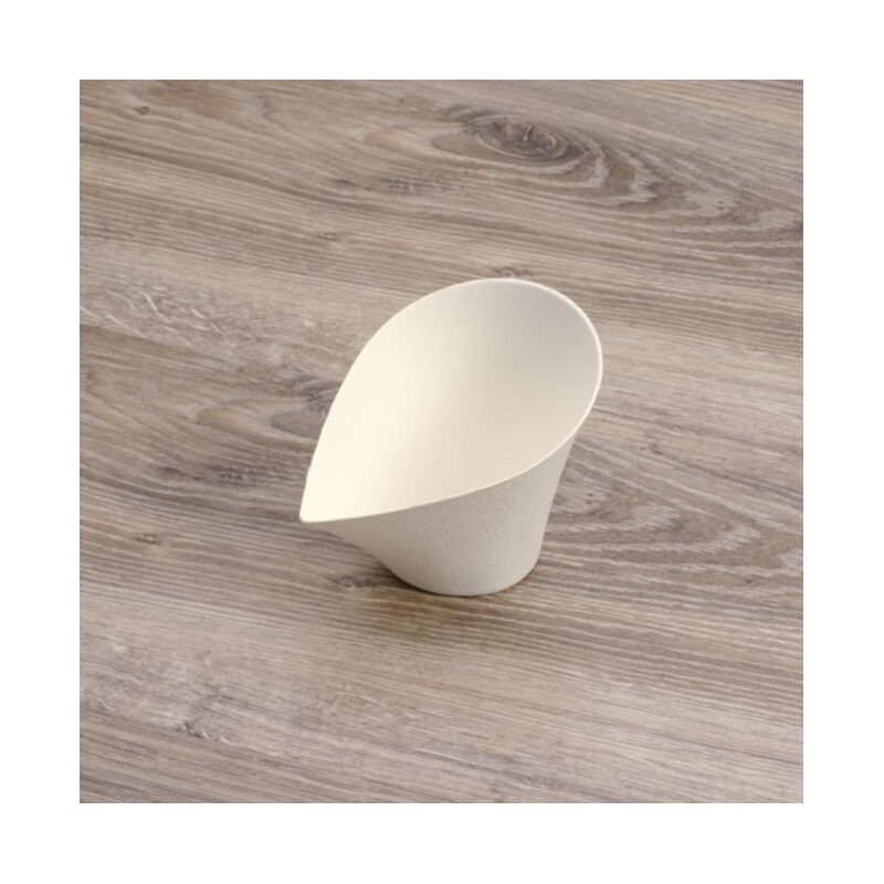 Ecobioshopping - Coupelle Finger Food Jenny 12x9 cm en cellulose - 50 pièces - 10762