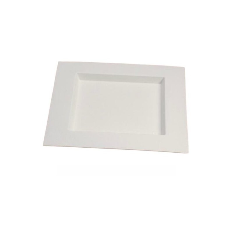 Ecobioshopping - Assiette plate Dedra 22x22 cm en cellulose - 50 pièces - N463