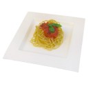 Ecobioshopping - Assiette plate Dedra 22x22 cm en cellulose - 50 pièces - N463