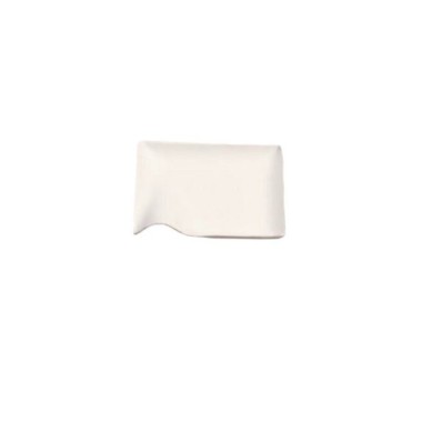 Ecobioshopping - Assiette Finger Food 8x8 cm en cellulose - 50 pièces - N132