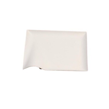 Ecobioshopping - Assiette Finger Food 15x15 cm en cellulose - 50 pièces - N133