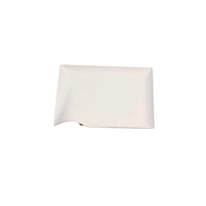 Ecobioshopping - Assiette Finger Food 15x15 cm en cellulose - 50 pièces - N133