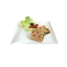 Ecobioshopping - Assiette Finger Food 15x15 cm en cellulose - 50 pièces - N133