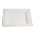 Ecobioshopping - Assiette Élégance 26x26 cm en cellulose - 50 pièces - 20841