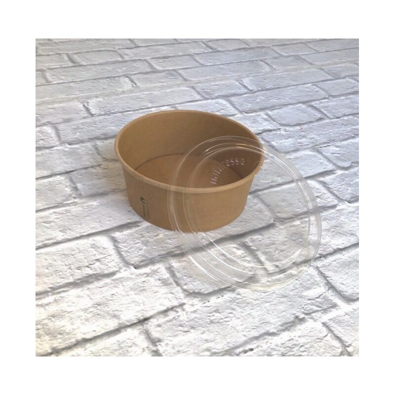 Ecobioshopping - Couvercle ∅15cm en PLA - 50 pièces - 17590