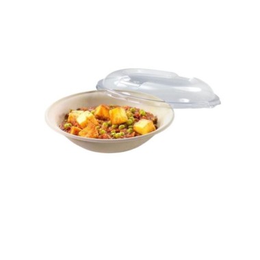 Ecobioshopping - Couvercle dôme empilable en PLA - 120 pièces - 13343
