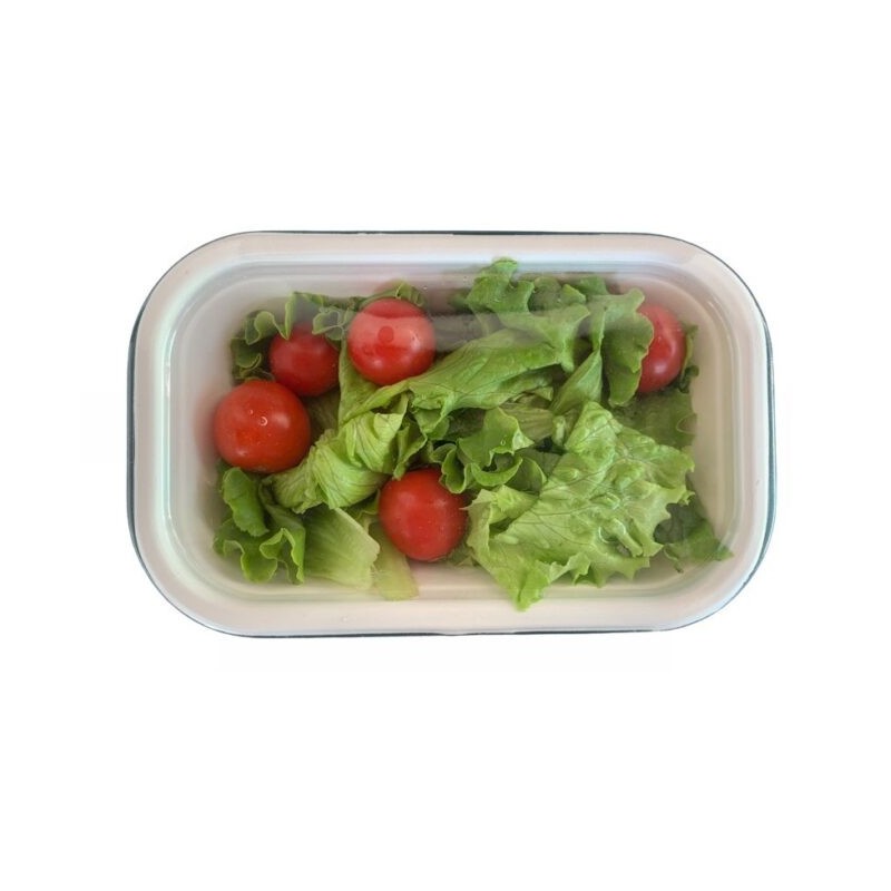 Ecobioshopping - Couvercle en PLA pour barquettes 3456, 3457 - 125 pièces - 12049