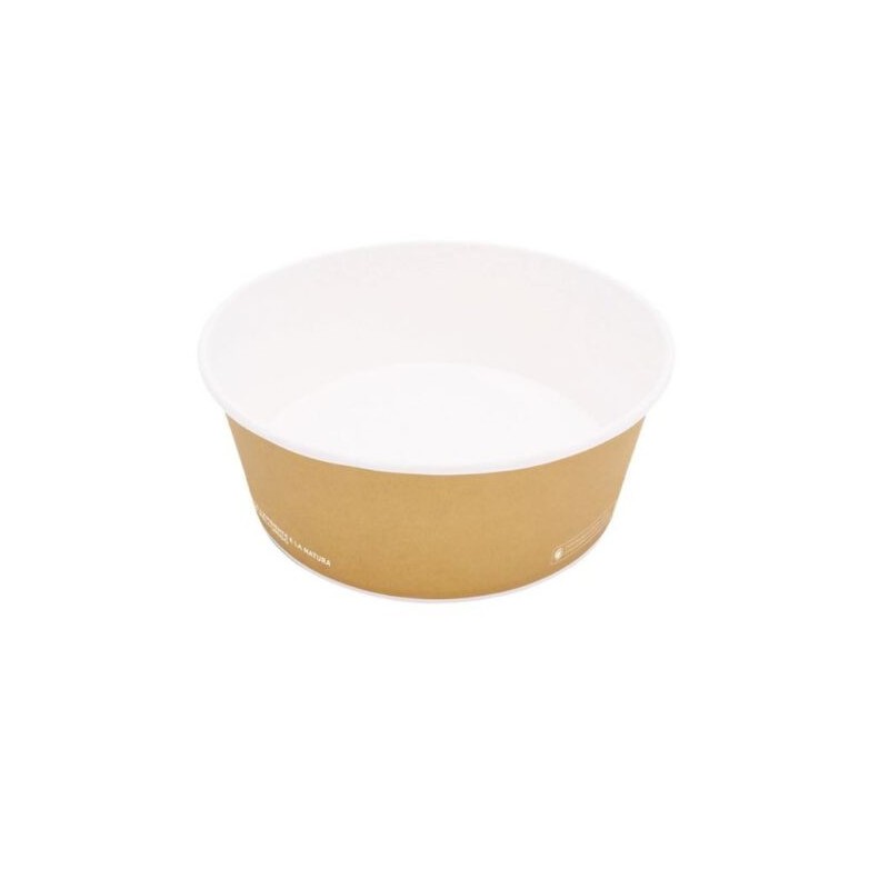 Ecobioshopping - Gobelet en carton Havane 1200 ml - 40 pièces - S120-65