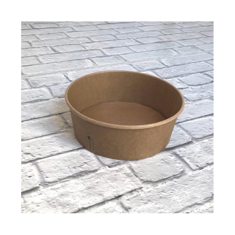 Ecobioshopping - Coupe en carton 1200 ml - 40 pièces - 17014