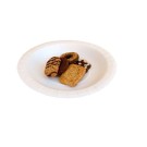 Ecobioshopping - Assiette plate en carton rigide de 18 cm - 50 pièces - 213-BIO-00