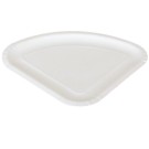 Ecobioshopping - Assiette en carton pour pizza 1/4 - 100 pièces - 206-BIO-00