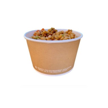 Ecobioshopping - Gobelet en carton 390 ml - 60 pièces - 350-65