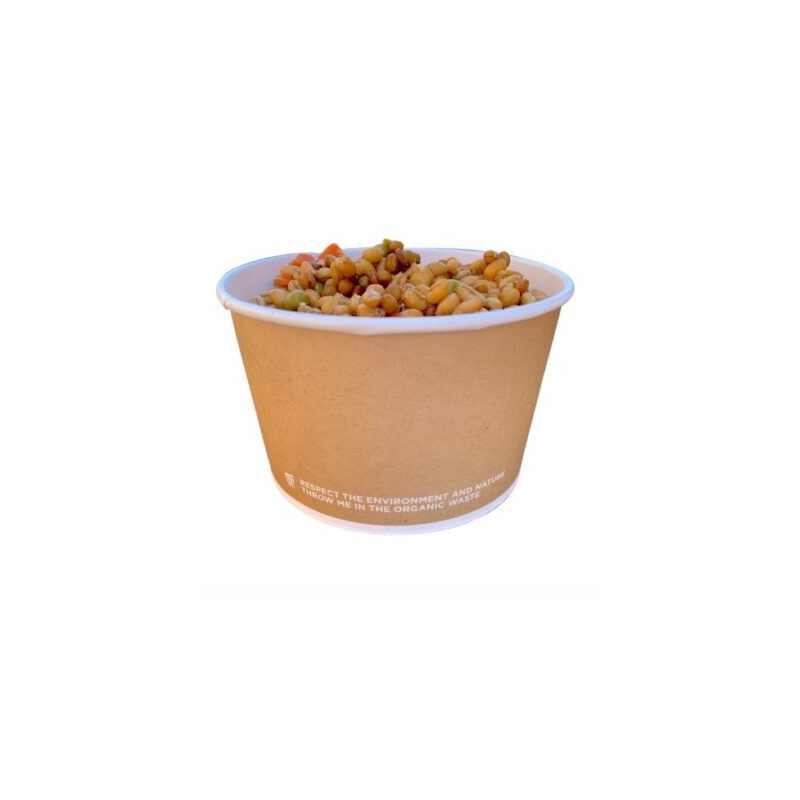 Ecobioshopping - Gobelet en carton 390 ml - 60 pièces - 350-65