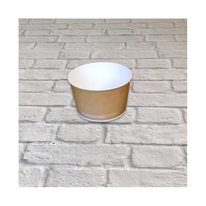 Ecobioshopping - Gobelet en carton 390 ml - 60 pièces - 350-65