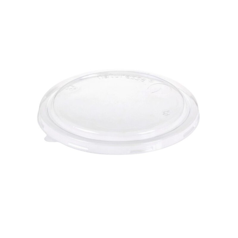 Ecobioshopping - Couvercle 19 cm en PLA - 50 pièces - 17592