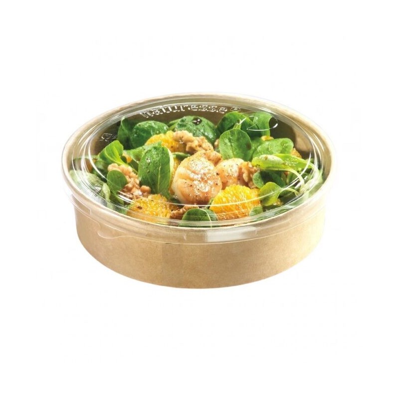 Ecobioshopping - Couvercle 19 cm en PLA - 50 pièces - 17592