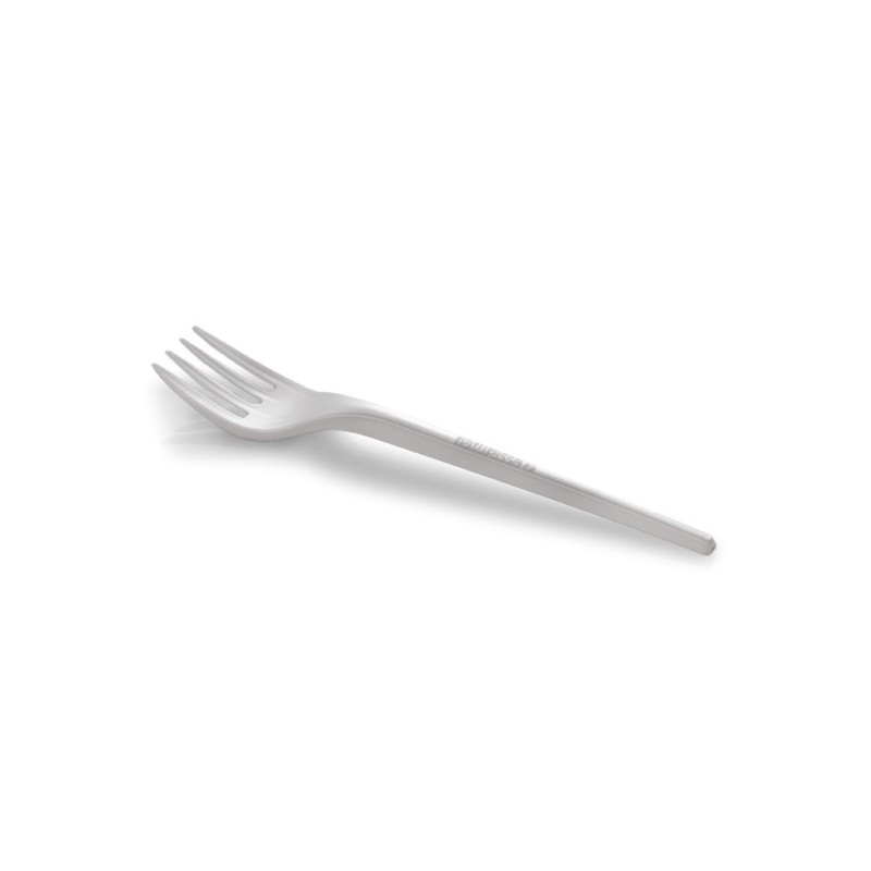 Ecobioshopping - Fourchette standard 16 cm en PLA - 50 pièces - 14162