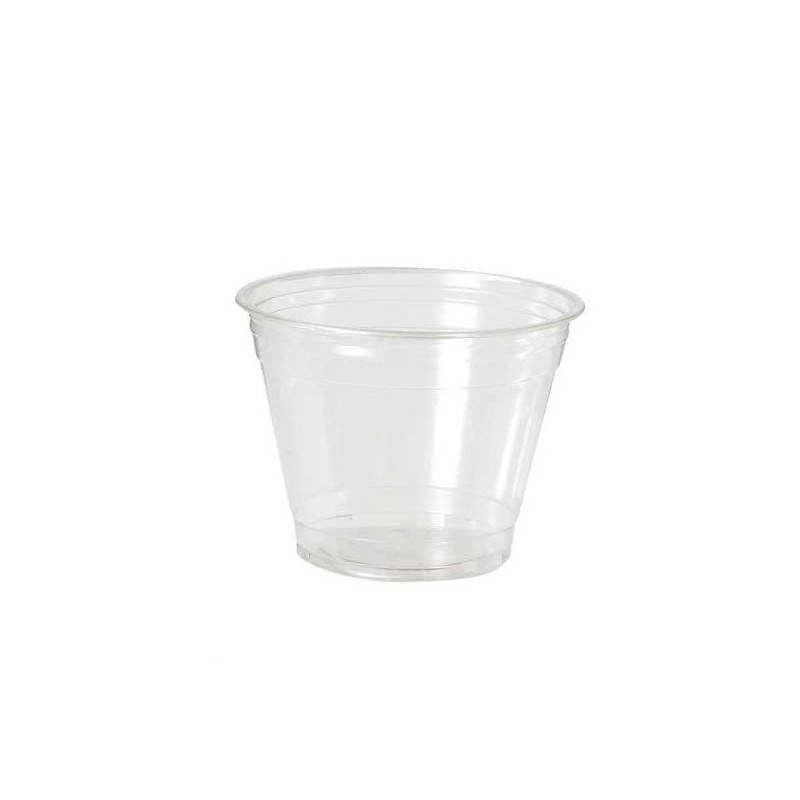 Ecobioshopping - Shaker transparent en PLA 320 ml - 50 pièces - 10051