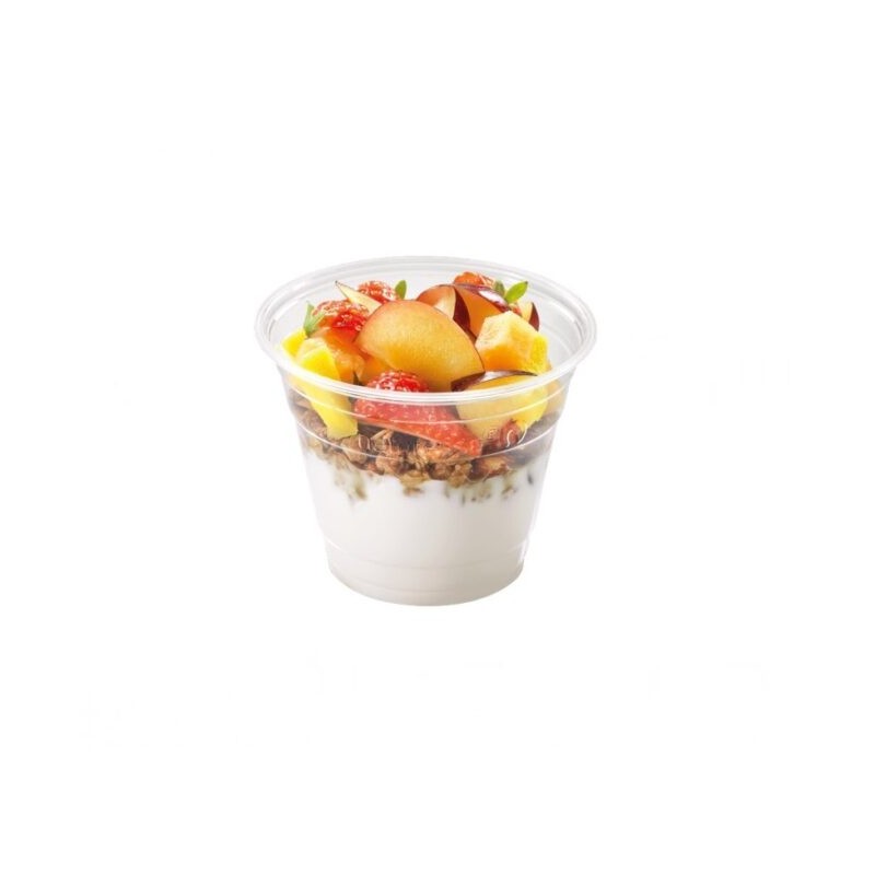 Ecobioshopping - Shaker transparent en PLA 320 ml - 50 pièces - 10051