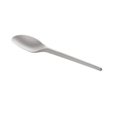 Ecobioshopping - Cuillère professionnelle 17 cm en PLA - 50 pièces - N807