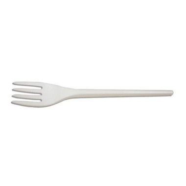Ecobioshopping - Fourchette Professionnelle 17 cm en PLA - 50 pièces - N805