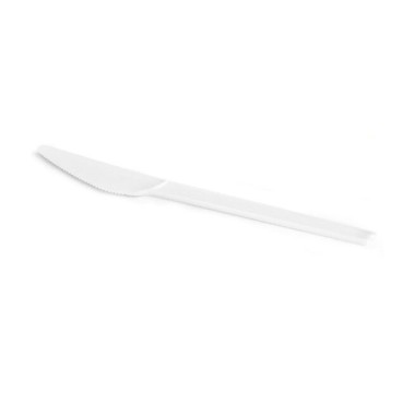 Ecobioshopping - Couteau Professionnel 17 cm en PLA - 50 pièces - N806