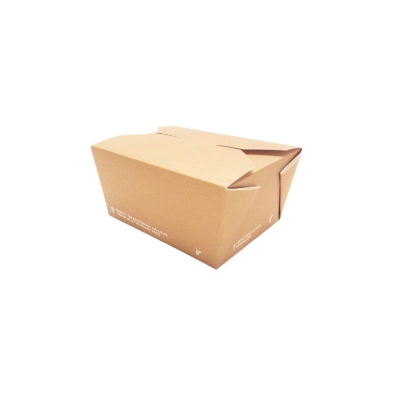 Ecobioshopping - Boîte alimentaire 11x9x6,5h cm - 20 pièces - 636-65
