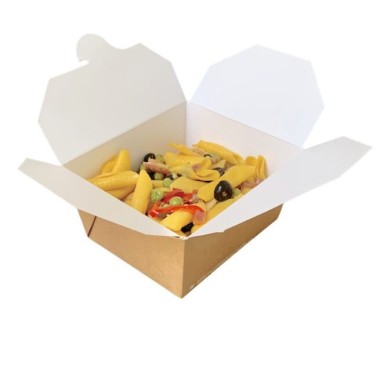 Ecobioshopping - Boîte alimentaire 11x9x6,5h cm - 20 pièces - 636-65