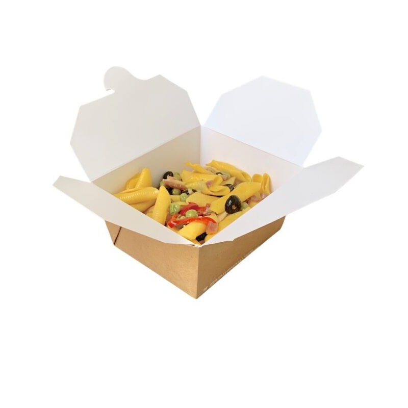 Ecobioshopping - Boîte alimentaire 11x9x6,5h cm - 20 pièces - 636-65