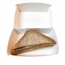 Ecobioshopping - Porte-sandwich Rectangulaire 15x10x7 cm - 50 pièces - 604-65