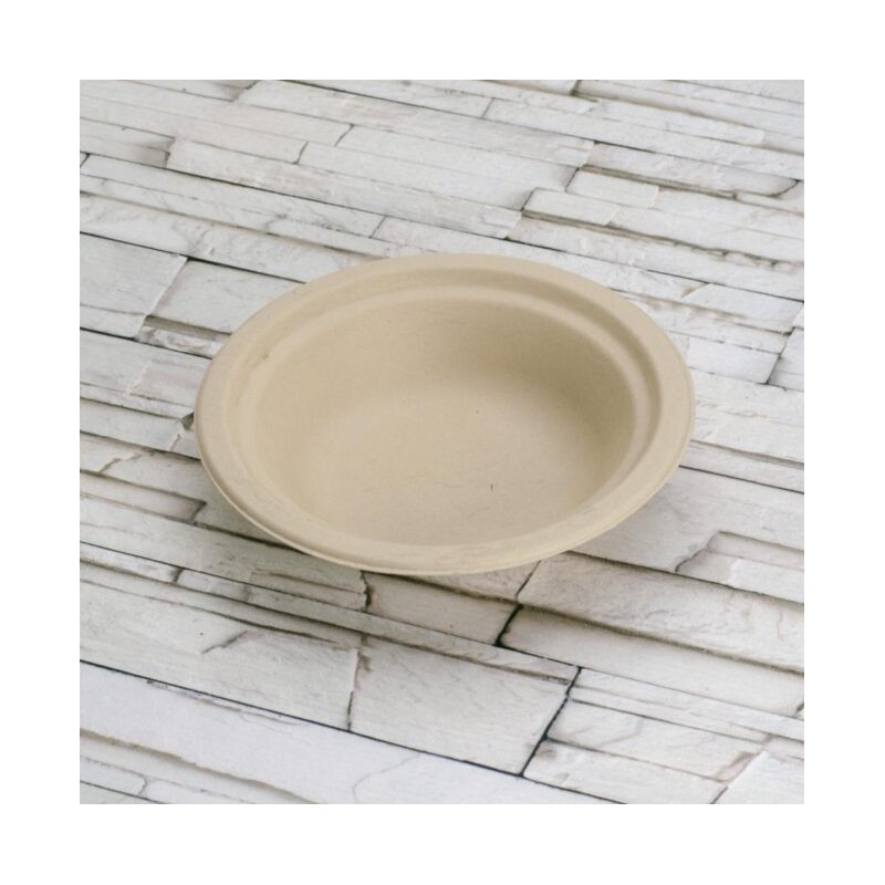 Ecobioshopping - Étui Nature 400 ml avec bord en cellulose - 50 pièces - N154