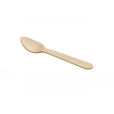 Ecobioshopping - Cuillère 10,5 cm en bois - 100 pièces - 5524