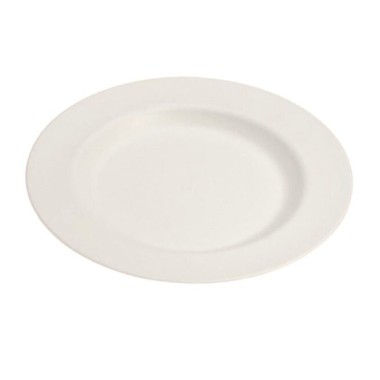 Ecobioshopping - Assiette plate Elegance 27 cm en cellulose - 50 pièces - 14172