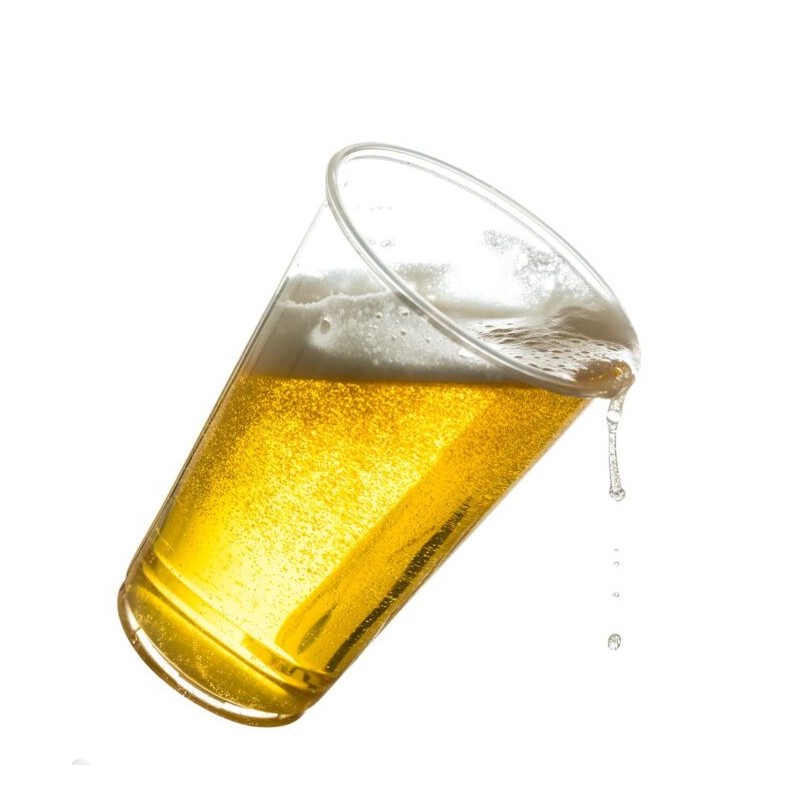 Ecobioshopping - Verre professionnel en PLA 500 ml - 50 pièces - 24435.IT