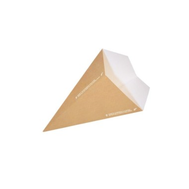 Ecobioshopping - Cône à frites petit h 17,5 cm - 50 pièces - 623-65