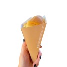 Ecobioshopping - Cône à frites petit h 17,5 cm - 50 pièces - 623-65