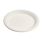 Ecobioshopping - Assiette plate Standard 26 cm en cellulose - 50 pièces - 11180