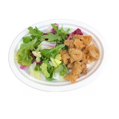 Ecobioshopping - Assiette plate Standard 26 cm en cellulose - 50 pièces - 11180