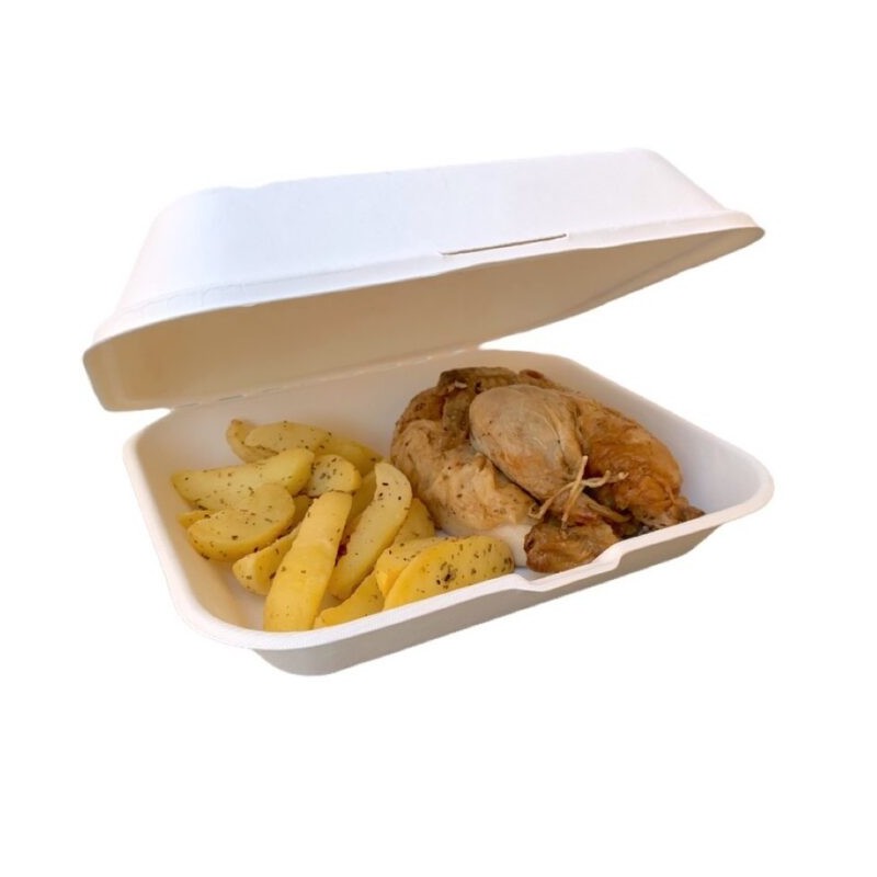 Ecobioshopping - Boîte alimentaire 23x19x8 cm - 125 pièces - 3463
