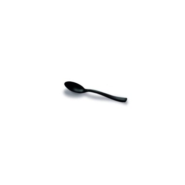 Ecobioshopping - Cuillère miniature noire 9,8 cm en PLA - 100 pièces - 19349
