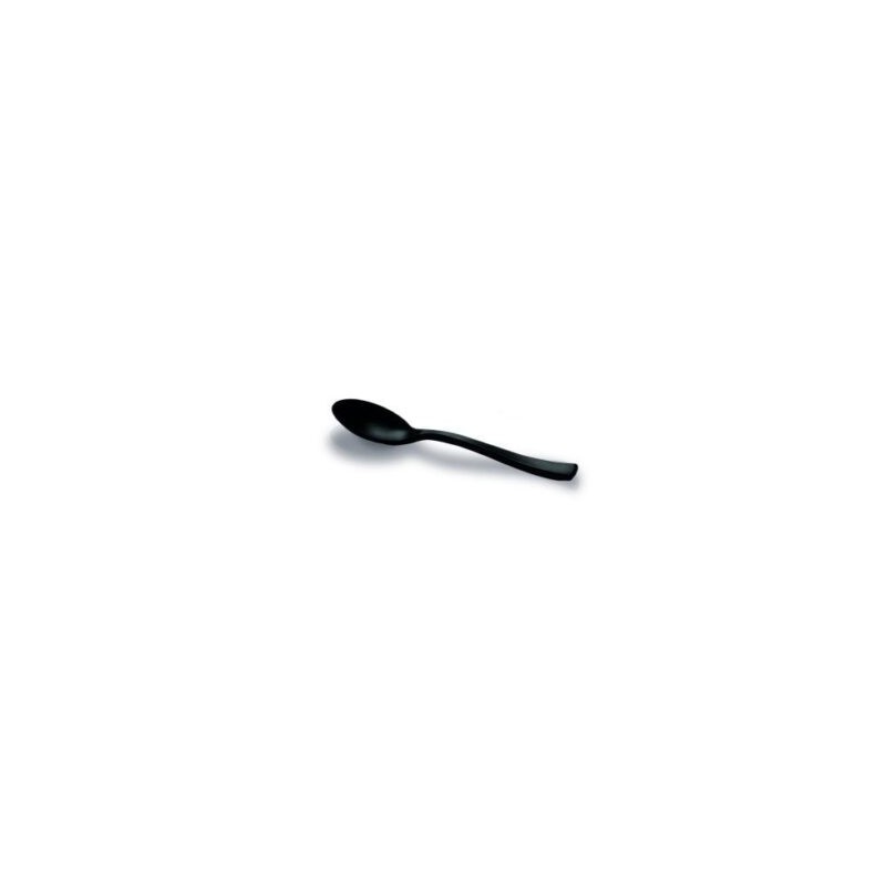 Ecobioshopping - Cuillère miniature noire 9,8 cm en PLA - 100 pièces - 19349