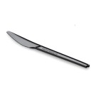 Ecobioshopping - Couteau Standard Noir 16 cm en PLA - 50 pièces - 16577